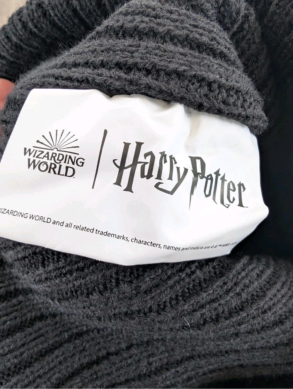 NWT Wizarding World Harry Potter Id Rather Be At Hogwarts Hat Beanie Winter - Picture 6 of 6